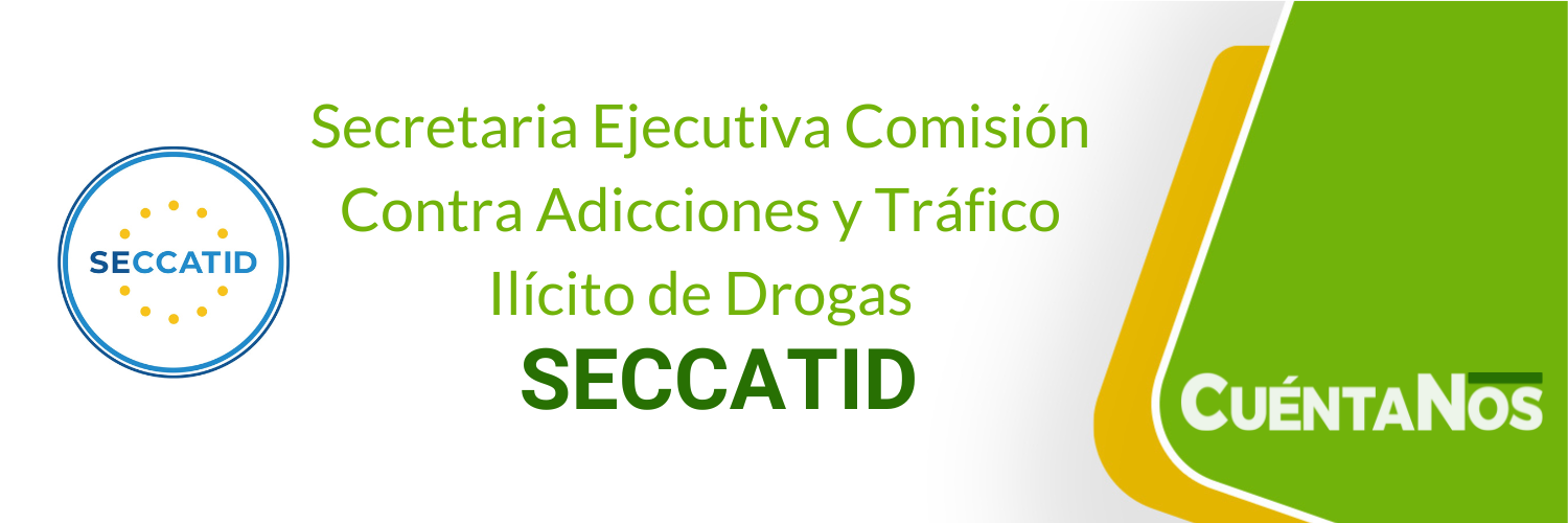 Secretaría Ejecutiva Comisión contra Adicciones y Tráfico Ilícito de Drogas - Prevención del consumo de drogas logo