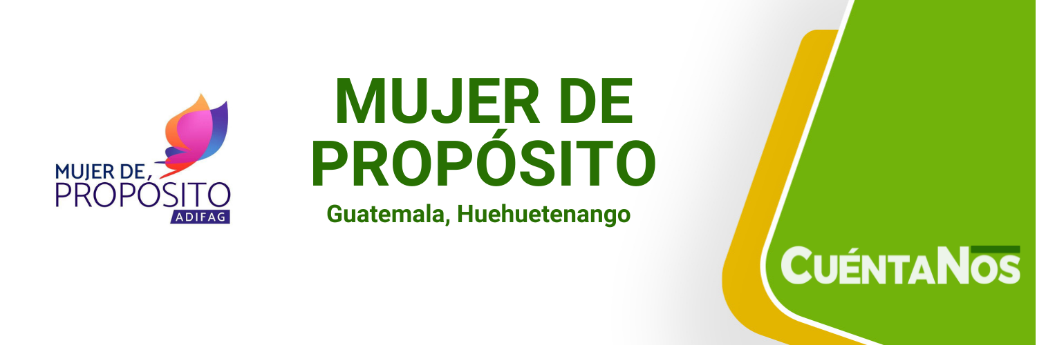 Asociación de Desarrollo Integral y Beneficio Social para la Familia guatemalteca, Mujer de Propósito ADIFAG.  logo
